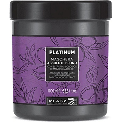 Black Professional Line Platinum Absolute Blond Anti-Yellow Mask 1000 ml