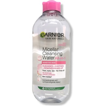 Image 1 of Garnier мицеларна вода, Чувствителна кожа, 400мл