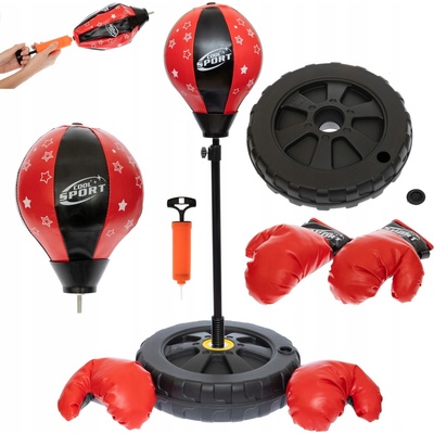 Kruzzel Dětský boxovací pytel s rukavicemi – Zbozi.Blesk.cz