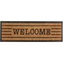 ESSCHERT DESIGN BEST FOR BOOTS s kokosovým vláknem a nápisem Welcome přírodní s černou 75 x 25 cm