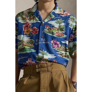 Ralph Lauren риза мъжка от вискоза (710B14307)