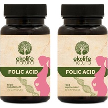 Ekolife Natura Folic Acid 30 kapslí