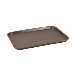 Horecano - Пластмасова табла за сервиране 40x29см кафява (JD-1216-B) (0194471)