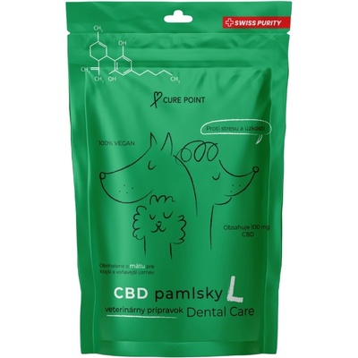 Curepoint CBD pamlsek Dental Care S 100 g