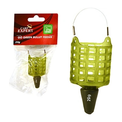 CARP EXPERT GO GREEN BULLET FEEDER KOŠÍK