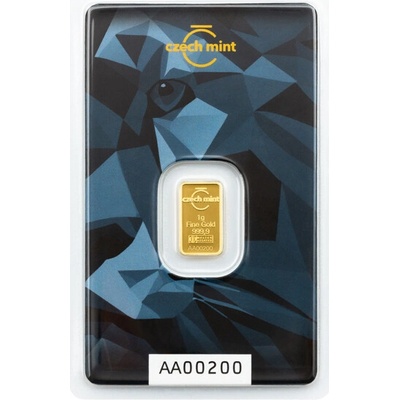 Argor-Heraeus Deutschland GmbH Zlatá cihla Český lev 1 g