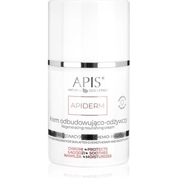 APIS NATURAL COSMETICS Apiderm дневен крем за регенерация и подхранване на лицето SPF 10 50ml