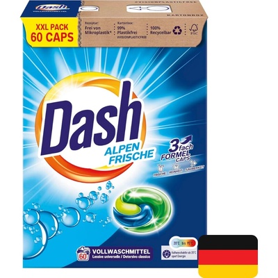 Dash Alpen Frische gelové kapsle 60 PD