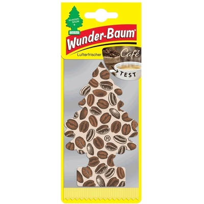 Wunder-Baum Ароматизатор за кола борче wunder-baum wunder-baum cafe (7612720201044)