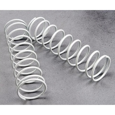 Traxxas pružina zadních tlumičů bílá 2