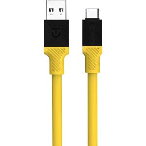 Tactical Fat Man кабел USB-A/USB-C - 1m - Жълт KP31180