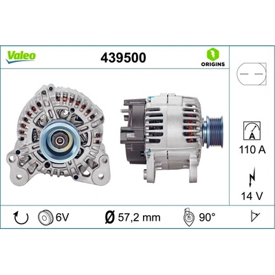 Alternátor VALEO 439500