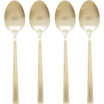 Excellent Houseware Dezertní lžička Gold sada 4 ks