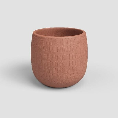 Artevasi Květináč AURA 16cm keramika hnědá terracotta