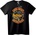 NOONEBRAND Тениска Самотен вълк мотоциклети - 2XL, Black