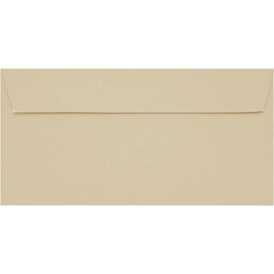 Poštová obálka krémová DL (110x220mm) PS