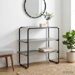 vidaXL Конзолна маса Сив Сонома 60 x 41 x 75 см Инженерна дървесина (8007530)