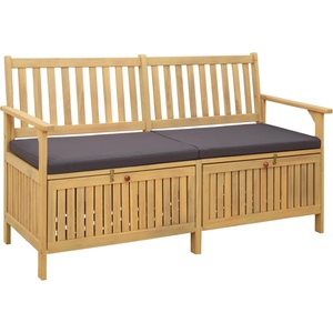 vidaXL Пейка с място за съхранение 2 -Seater 148 x 63 x 84 см (42026795)