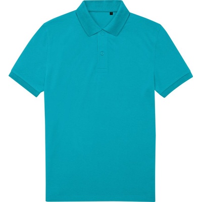 B&C Collection B&C MY ECO POLO 65/35 / Мъжка поло тениска с къс ръкав - тюркоазена L (01U428zn303)