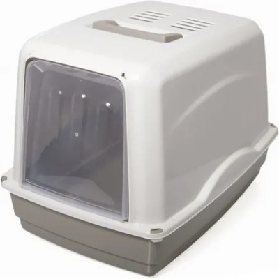 Georplast Закрита котешка тоалетна с карбонов филтър VICKY 54x39x39 см GEORPLAST Италия 10582