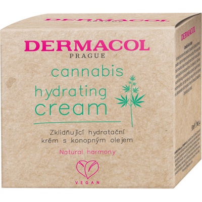 Dermacol Cannabis Hydrating Cream s konopným olejom 50 ml