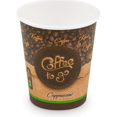 76628 Pohár papierový coffee to go 280 ml M 80mm