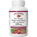 Natural Factors Grape Seed Extract, 95% полифеноли, 400 mg, 60 капсули, Natural Factors (4558 NF)