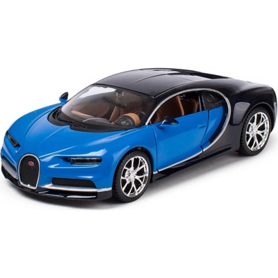 Maisto Bugatti Chiron Blue Assembly Line 1:24