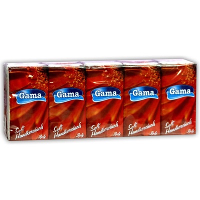 Gama Гама носни кърпи 10бр. неароматизирани (9003)