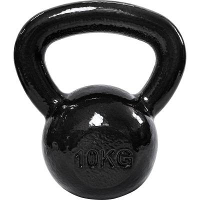 Amazon Basics Cast Iron Kettlebell 10kg Black - CK-10KG