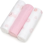 T-TOMI TETRA Cloth Diapers HIGH QUALITY пелени от плат Bunnies 70x70 cm 3 бр
