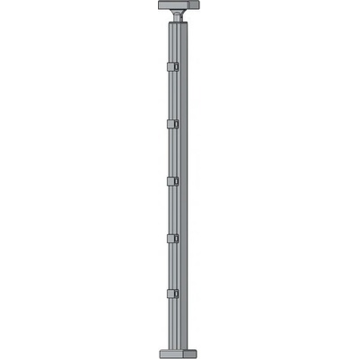 HK Zábradlí Sloupek 40 x 40 100/5 HK5004