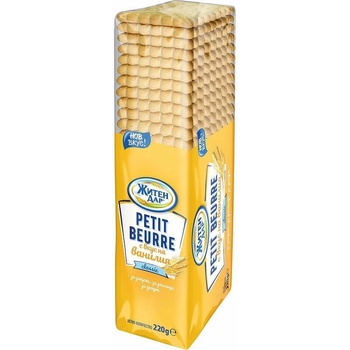 ЖИТЕН ДАР Житен Дар Бисквити Petit Beurre Ванилия 220 гр