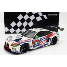 Minichamps BMW 4-series M4 Gt3 Team Turner Motorsport N 96 Imsa 24h Daytona 2022 Robby Foley Bill Auberlen Jens Klingman Michael Dinan Bílá 1:18