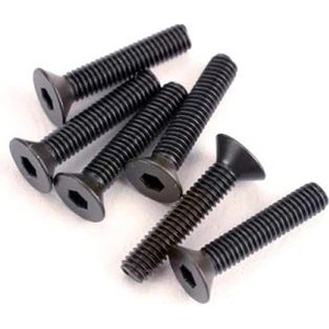 Traxxas винт с вътрешен шестостен M3x15mm с потъваща глава (6)