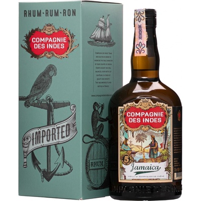 Compagnie des Indes Jamaica 5y 43% 0,7 l (karton)