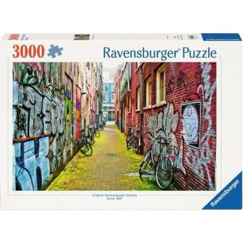 Ravensburger Пъзел Ravensburger от 3000 части - Улично изкуство в Амстердам (7012000807)