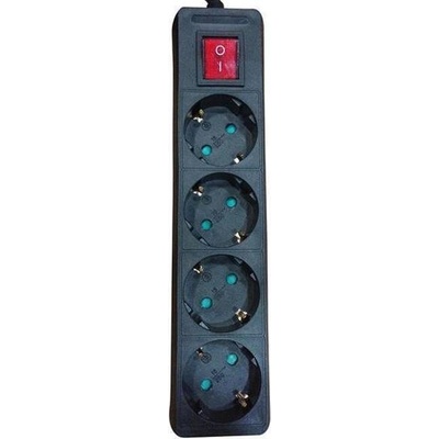 EUROLAMP 4 Plug 2 m Switch (10199)