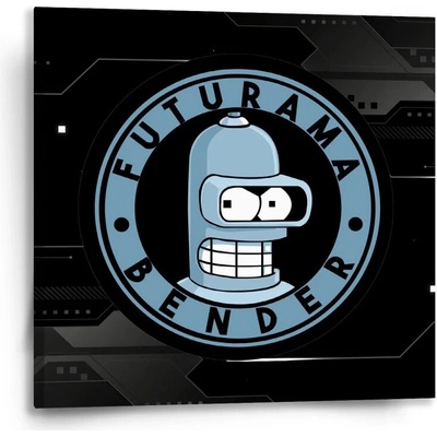 Sablio Obraz Futurama Bender Technology - 50x50 cm