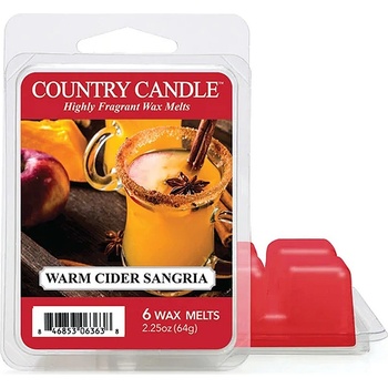 Country Candle Vonný Vosk Warm Cider Sangria 64 g