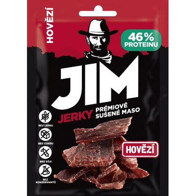 Jim Jerky sušené hovězí maso 23 g
