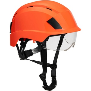 Portwest ps80 / Интегрирана каска с визьор - оранжева (ps80orr)