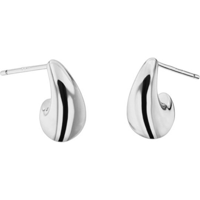 Calvin Klein Luxusné strieborné náušnice Teardrop 35000709