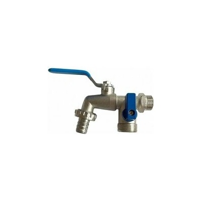 Ventil na vodu Strend Pro, 3/4"-3/4"-1/2", dvojitý, záhradný
