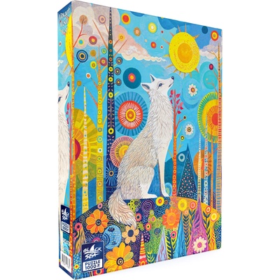 Black Sea Пъзел Black Sea от 1000 части - Пъстроцветен свят: Вълчица (BS82430)