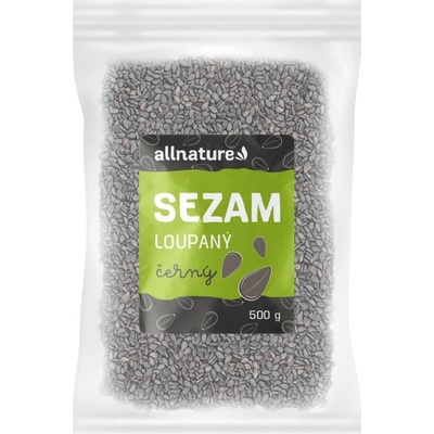 Allnature Sezam čierny 500 g