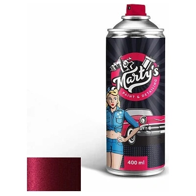 Marty's Barva na auto ve spreji Citroen KHL ROUGE BURLAT NACRE 400ml