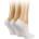 Pringle Дамски чорапи Pringle Secret Socks 3 Pack Ladies - White