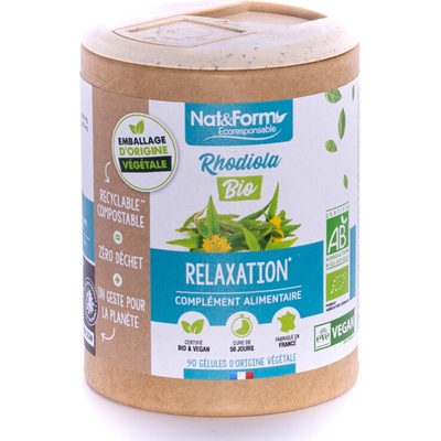 Nat&Form Златен корен БИО 90 капсули | Nat&Form (023511 (RHOBIO_90))