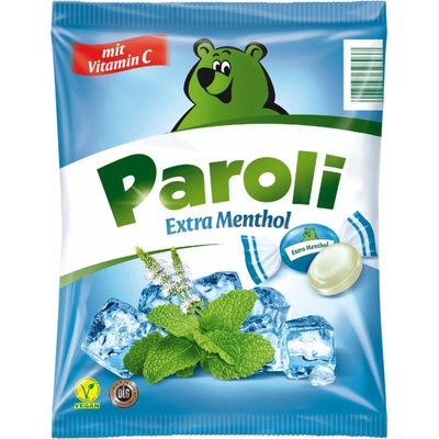 Paroli Bonbóny Extra menthol s vitamínem C a proti kašli 250 g